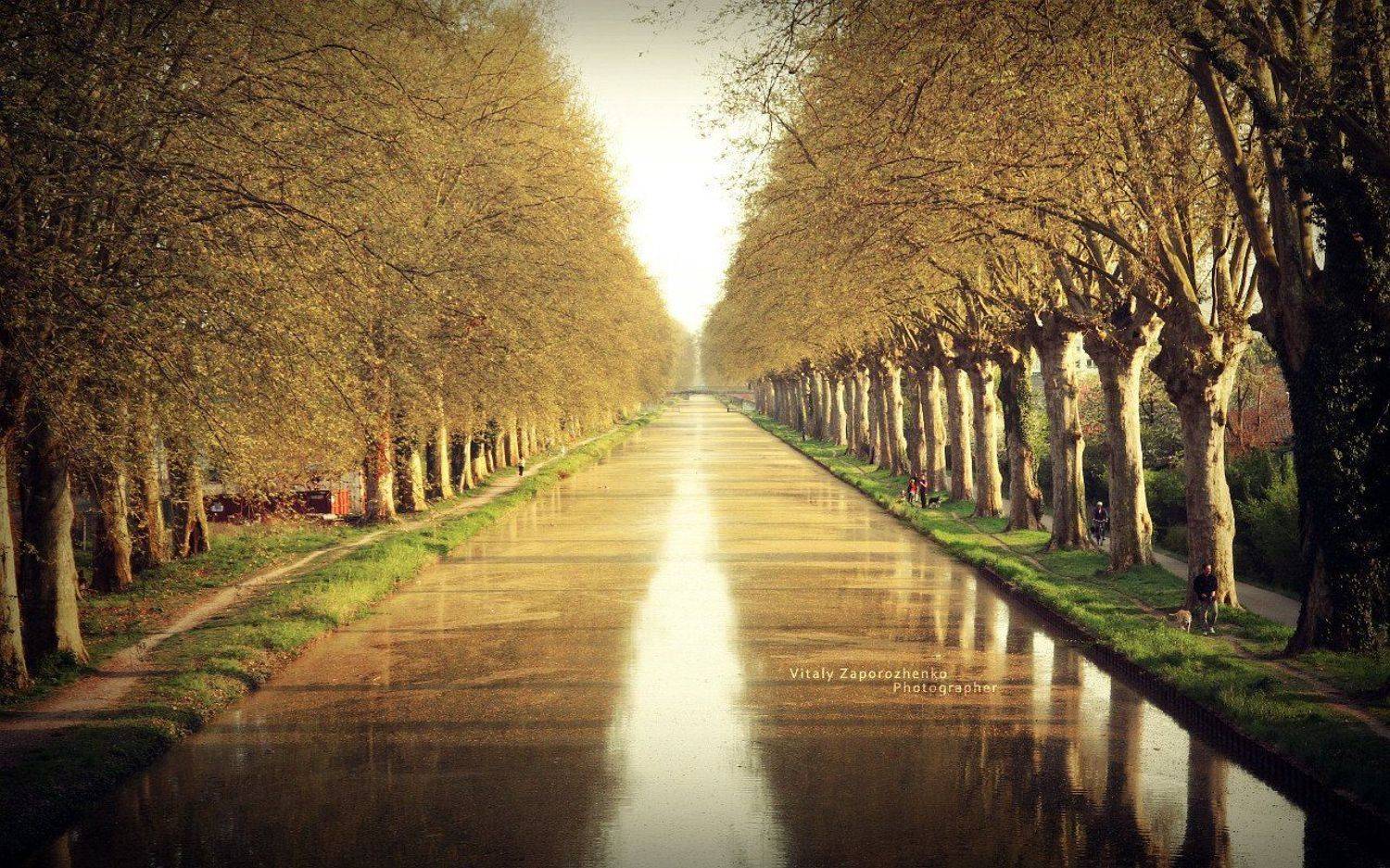 le, canal, du, midi, Запороженко Виталий и Юлия