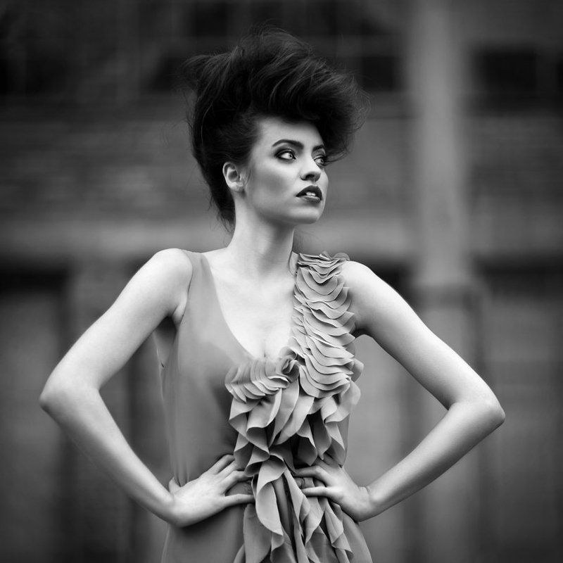 model, fashion, woman, exterior ... фото превью