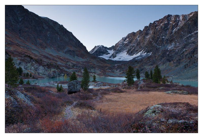 алтай, куйгук ОСЕННЕЕ УТРО фото превью