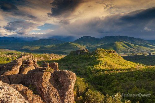 Еvening of Belogradchik rocks