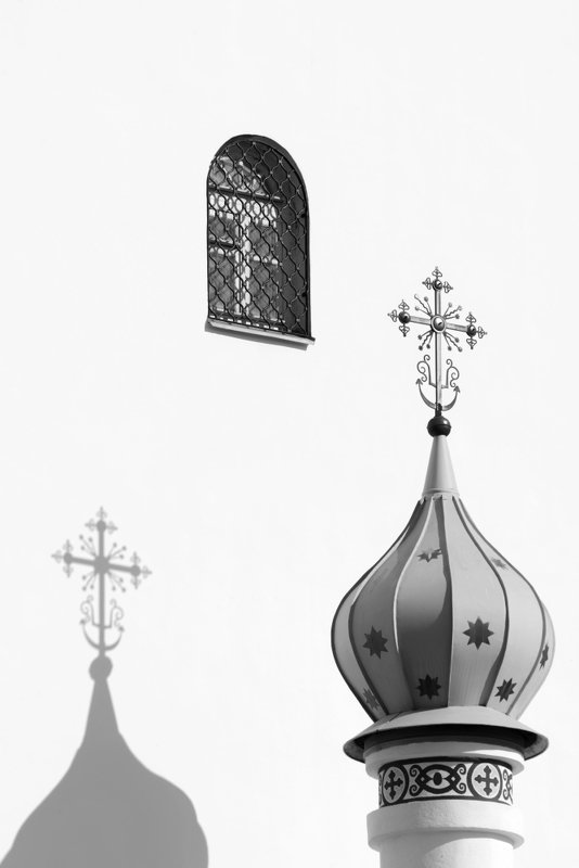 город, санкт-петербург, чёрно-белое, архитектура, храм, храм рождества христова в пулковском парке У каждого свой крест фото превью