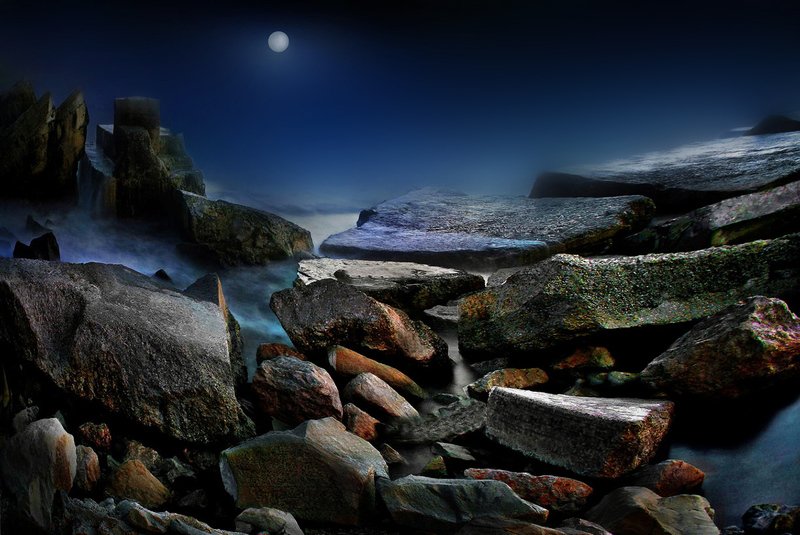 крым, симеиз Лунный пляж …для садо-мазо-Йогов фото превью