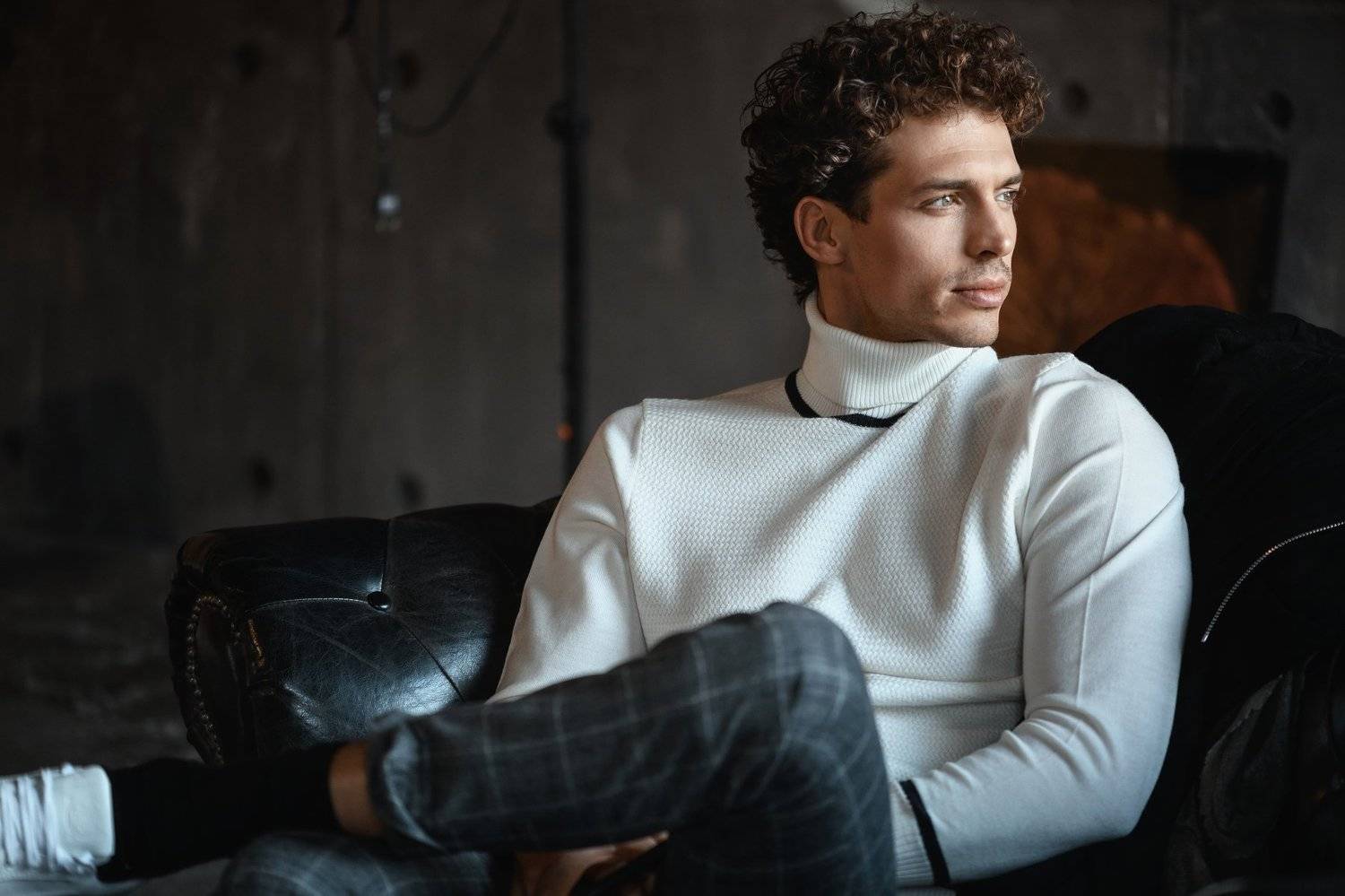 portrait, color, man, studio, Павел Соколов