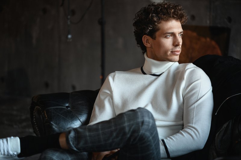 portrait, color, man, studio Jivago фото превью