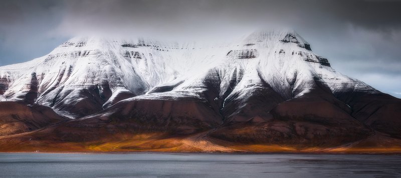svalbard, spitsbergen, northnorway, islands, polar, arctic, summer, panorama Dragons made of oxygen фото превью