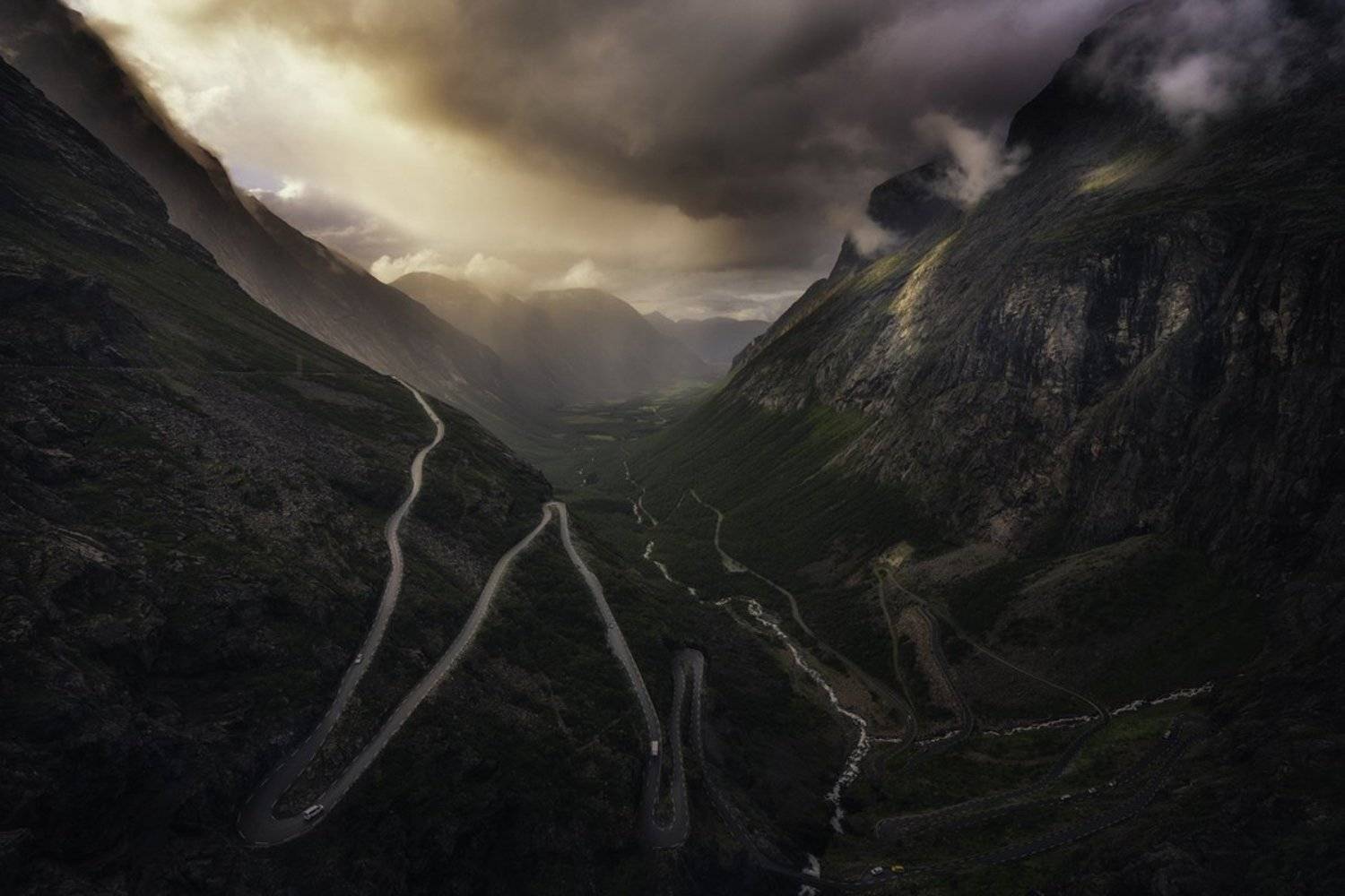 norway, trollstigenroad, sunset, midnightsun, Irinel Cirlanaru