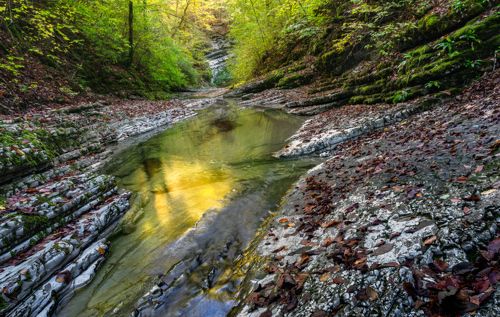 Осень на речке Каменистой