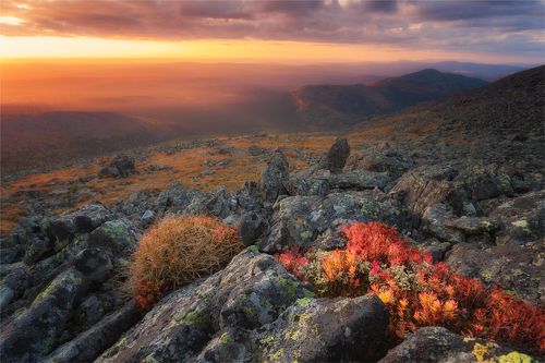 Осень в Уральских горах...