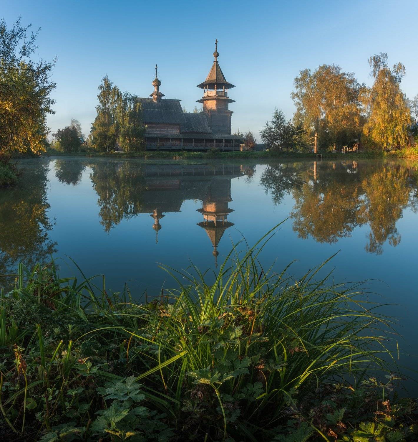 утро, рассвет, природа, благовещенье, Виталий Левыкин