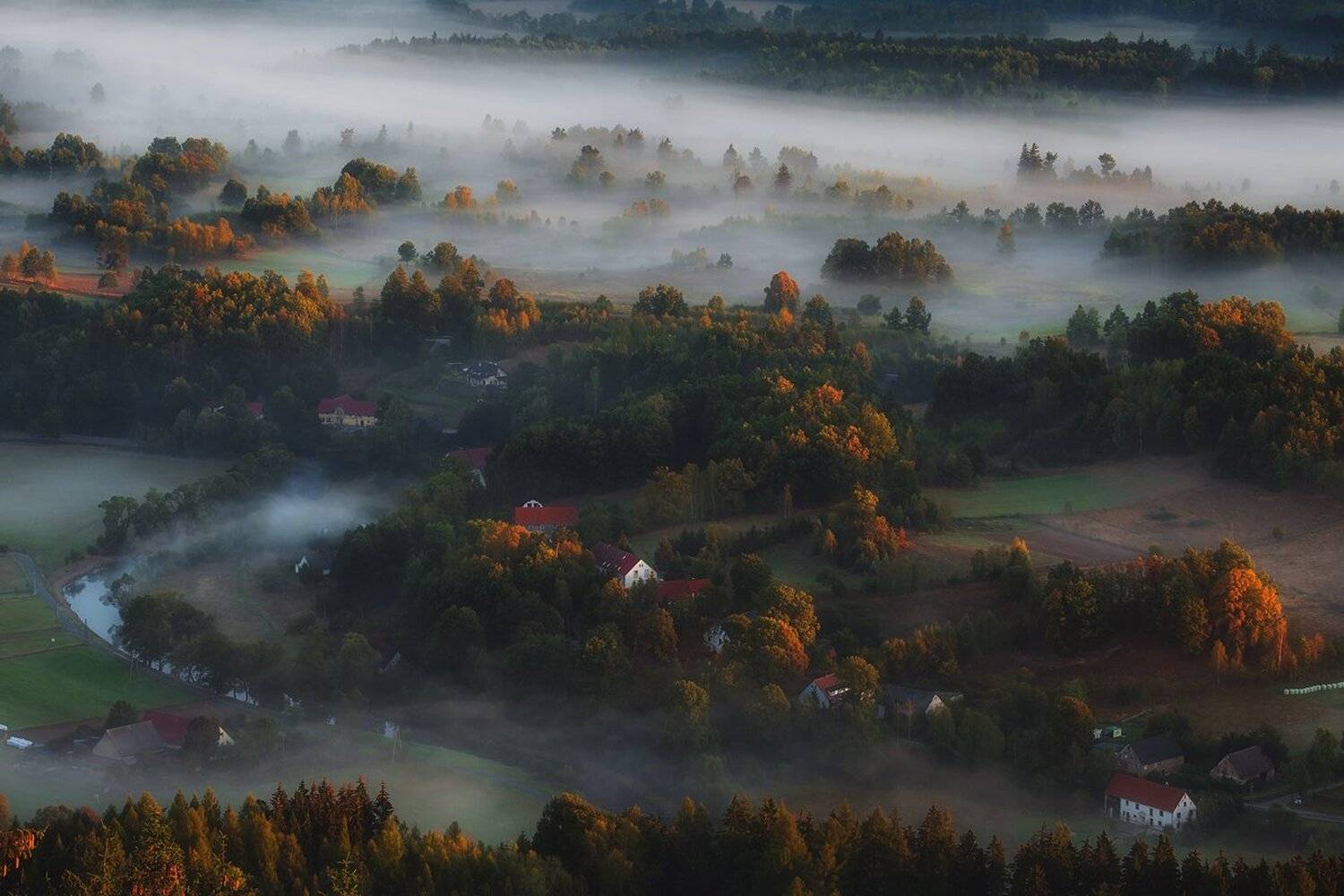 landscape,canon,mist,light,autumn, Iza i Darek Mitręga