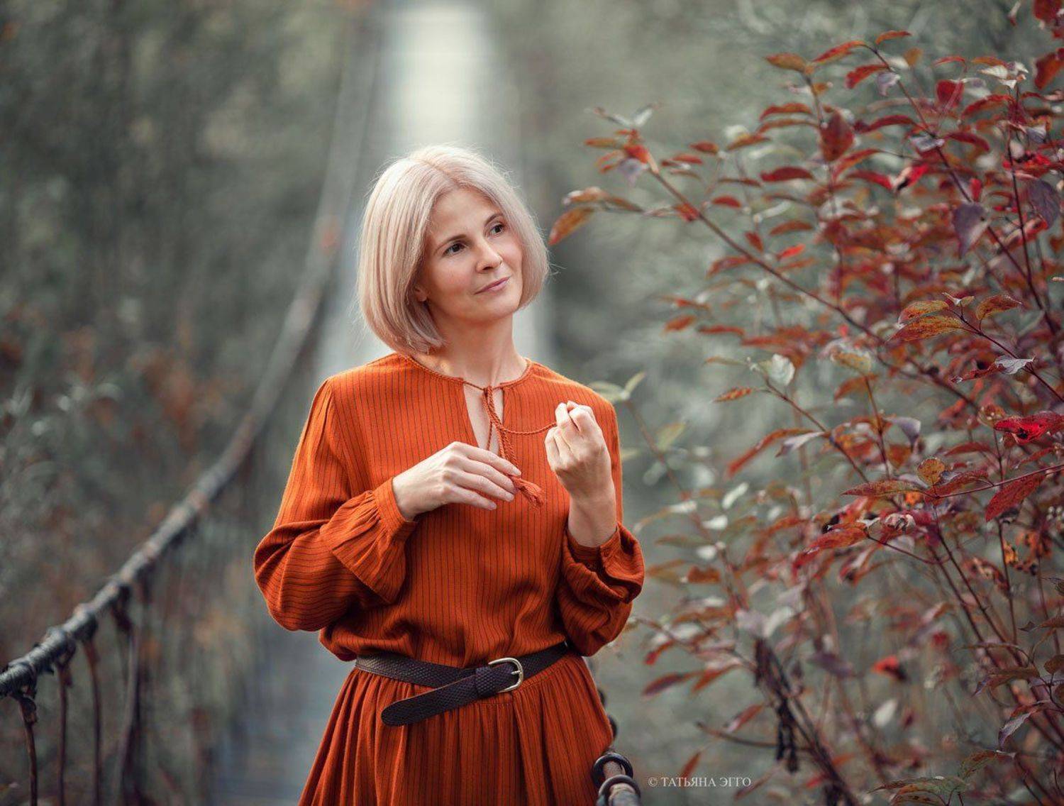 девушка женщина осень фотосессия в парке, Татьяна Эгго