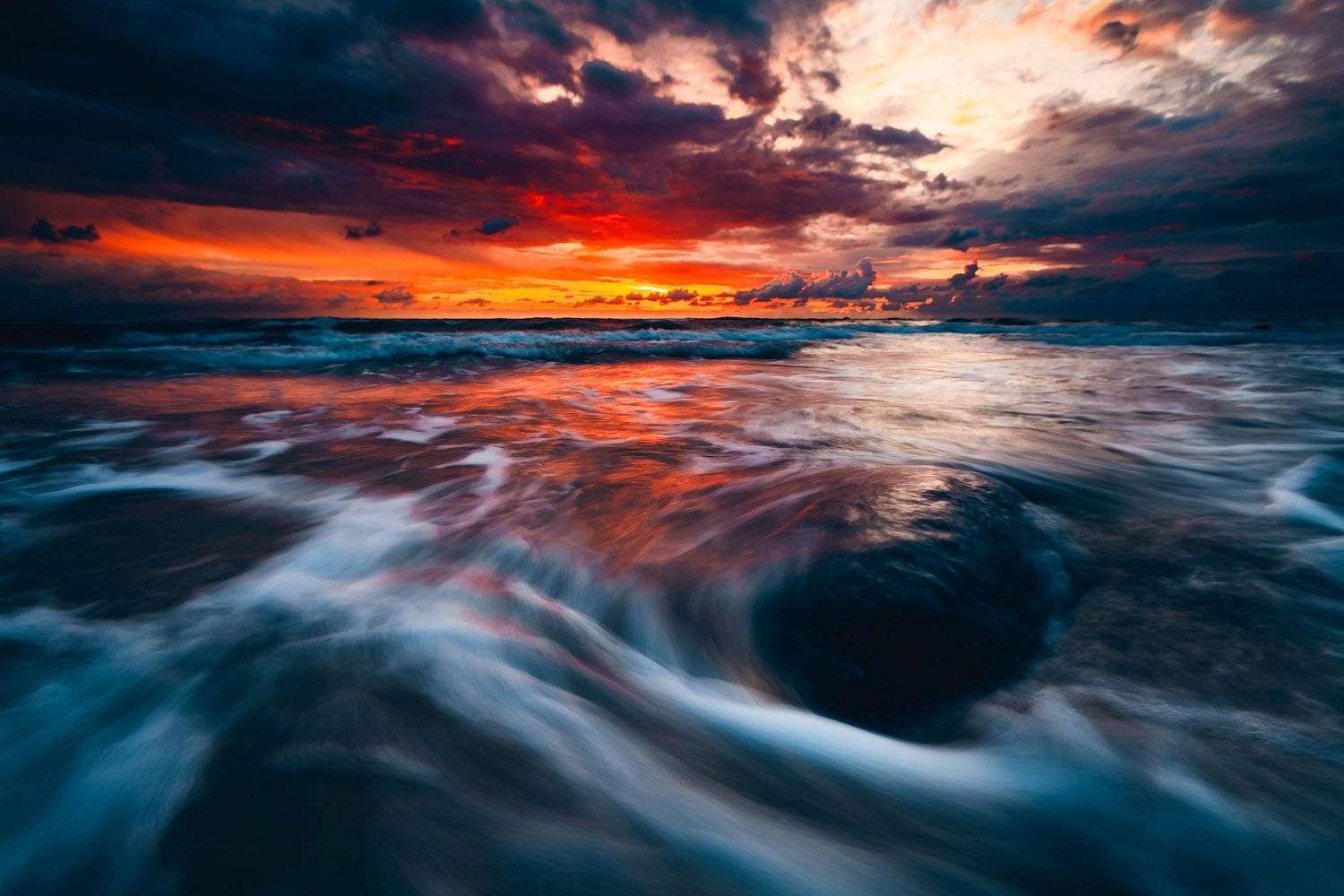 landscape, seascape, baltic sea, sunset, Руслан Болгов (Axe)