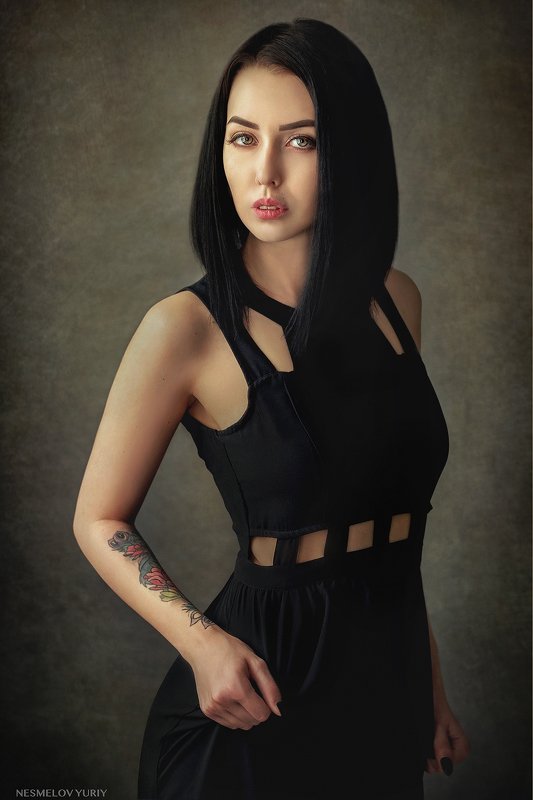 girl, portrait, art, девушка, портрет  фото превью