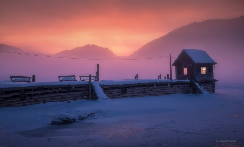 Предрассветный Артыбаш... фото превью