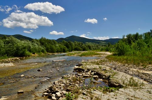 Горная река Карпат