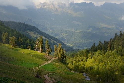 Вечер в Архызе