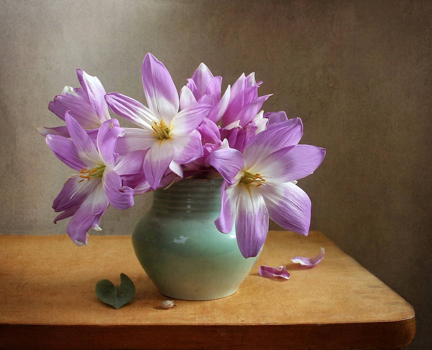 осень,  цветы, натюрморт, марина филатова, безвременник, Марина Филатова