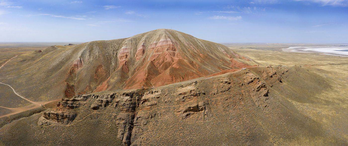 Россия, Астраханская область, Баскунчак, гора Богдо, коптер, Mavic, Борис Резванцев