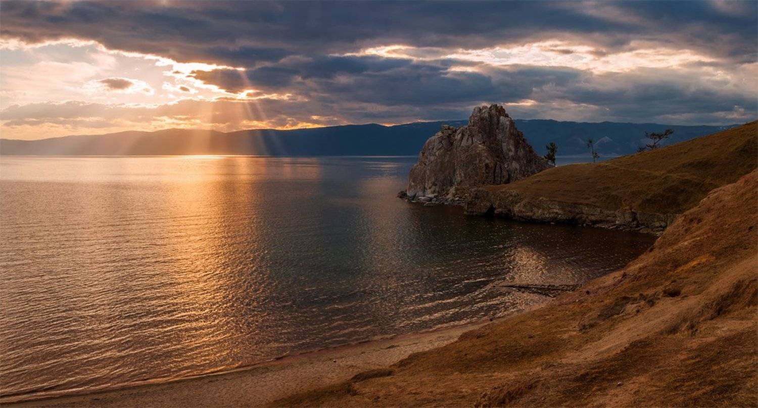 озеро, байкал, сибирь, закат, природа, пейзаж,, Альберт Беляев