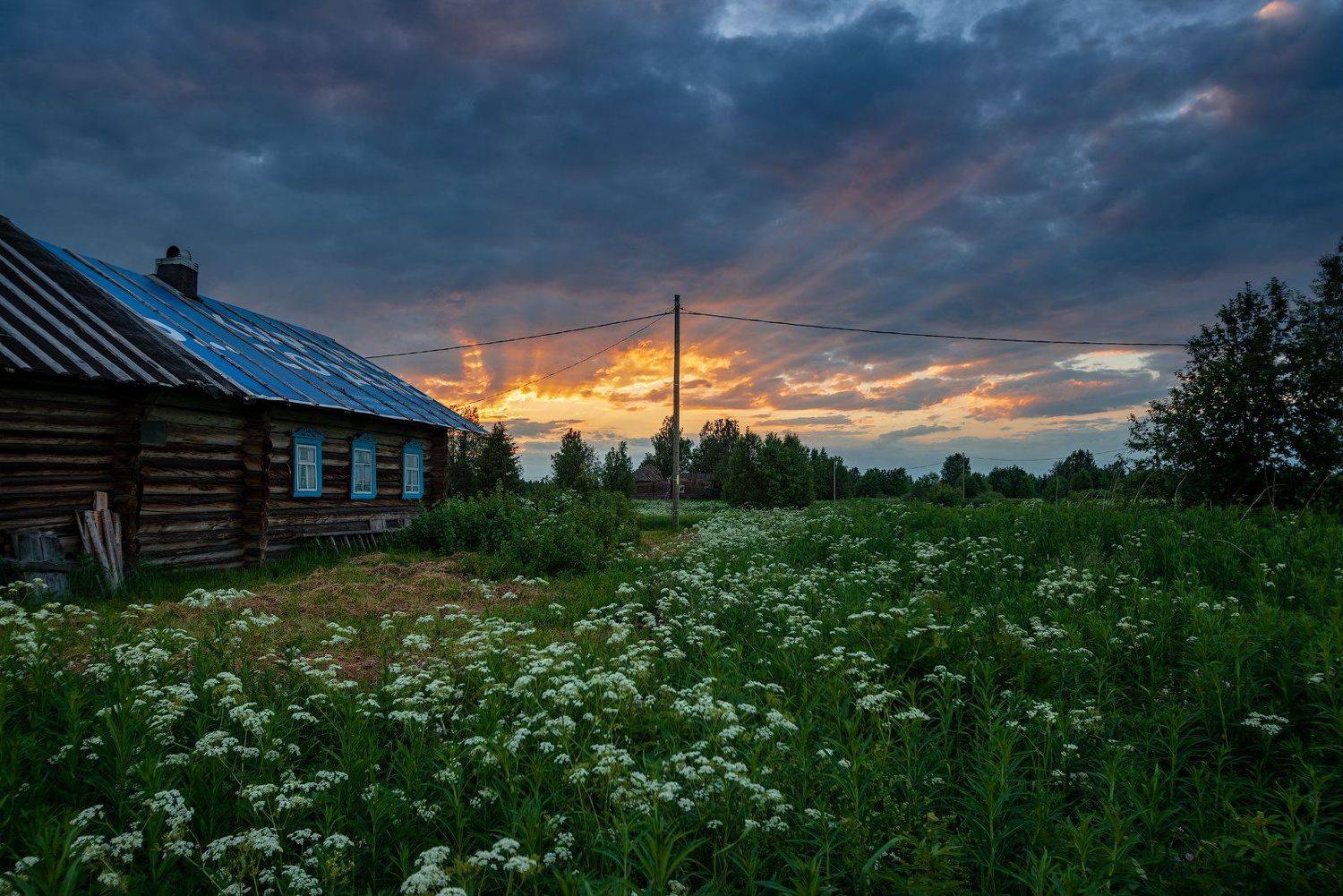 великий двор,вологодчина,кема,север,лето,, Роман Горячий