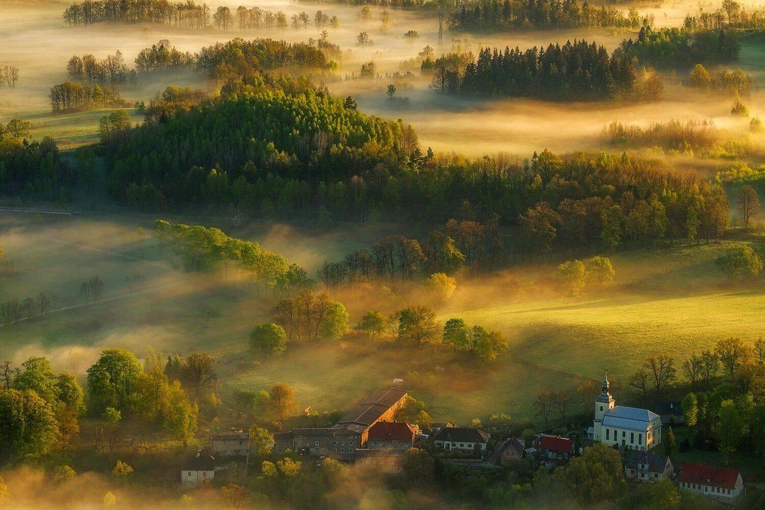 landscape,canon,mist,light,spring, Iza i Darek Mitręga