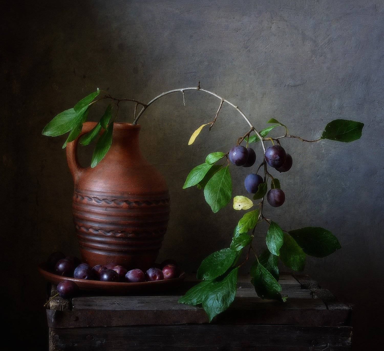 натюрморт,still life,терн,ягоды, Наталия К