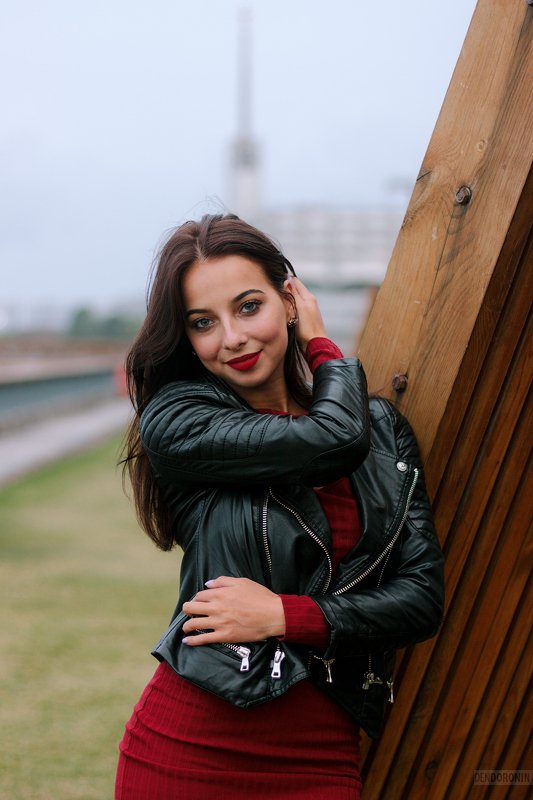 девушка, модель, красиво, красота, осень, город, санкт-петербург, город Ev фото превью