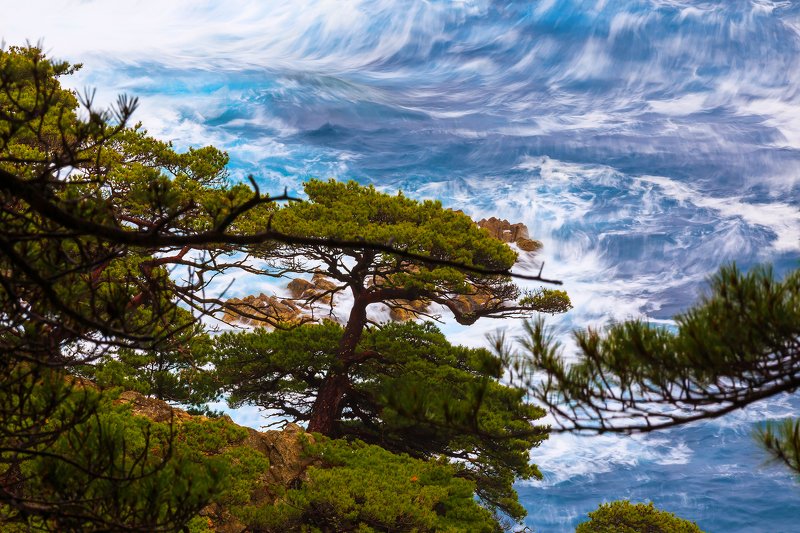 Небо воды фото превью