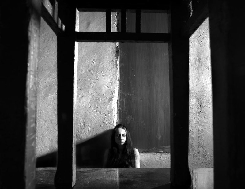 фотография, художественная, фотография, черно-белая, фотография, портрет, напряжение tension/напряжение фото превью