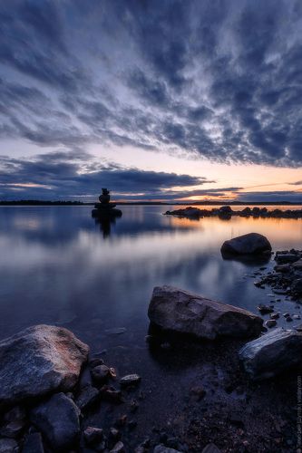 Тихая ночь на Ладоге