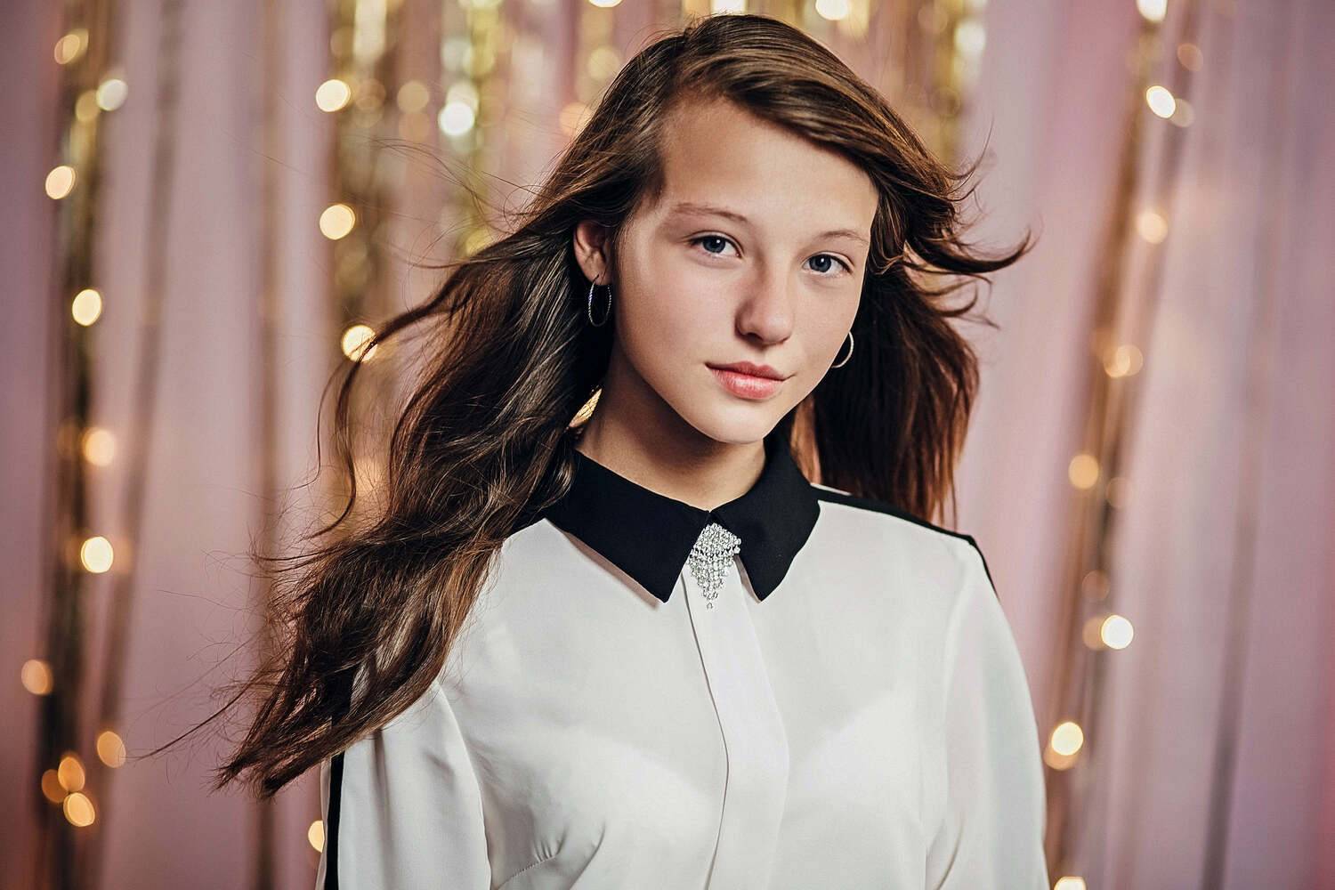 девочка, фотосессия, портрет, студия, фотосессия в студии, Владимир Васильев