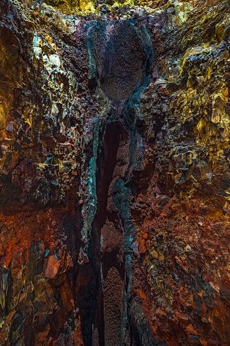 [inside the volcano]