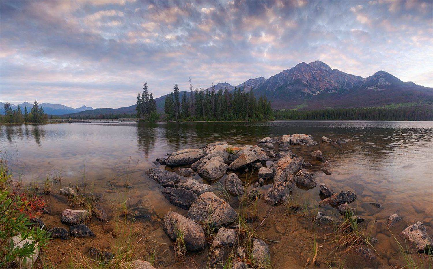 канада, озеро, джаспер, Казаков Петр