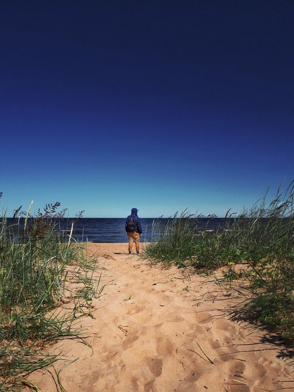 Голубое озеро фото превью