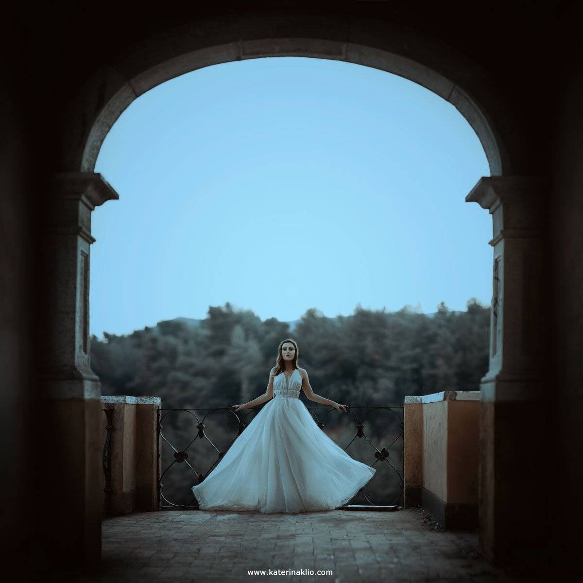 Dress, lady, woman, model,skirt, night, ghost, Катерина Клио