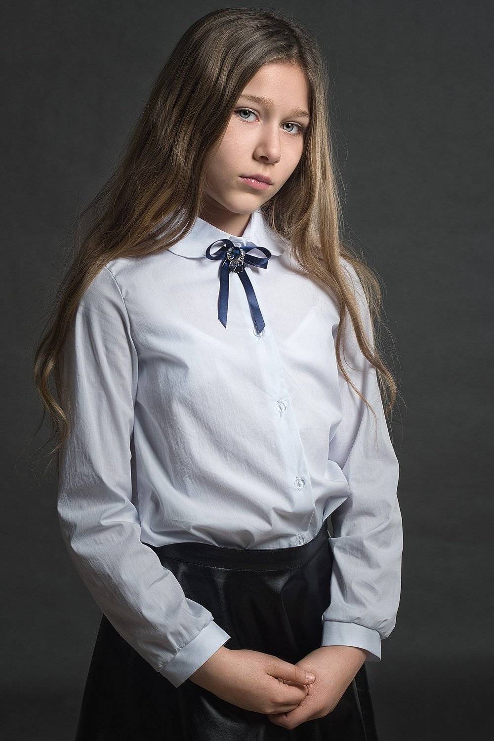 портрет, глаза, блондинка, студия, Антон Тимошевский