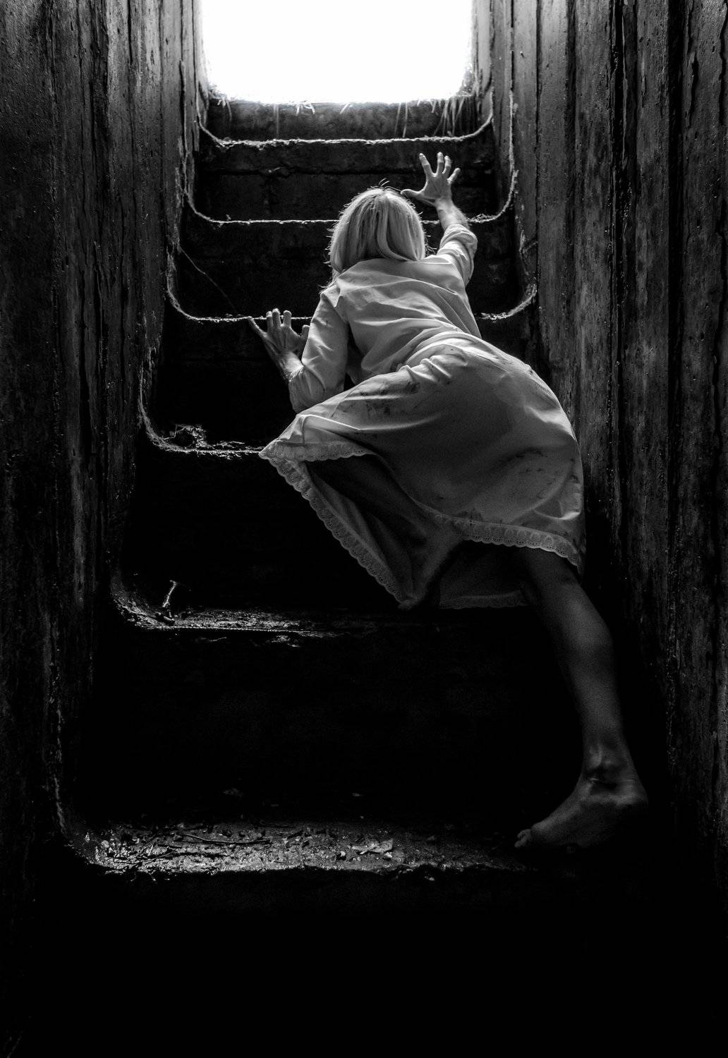 девушка, женщина, ню, черно-белое, Денис Винарь