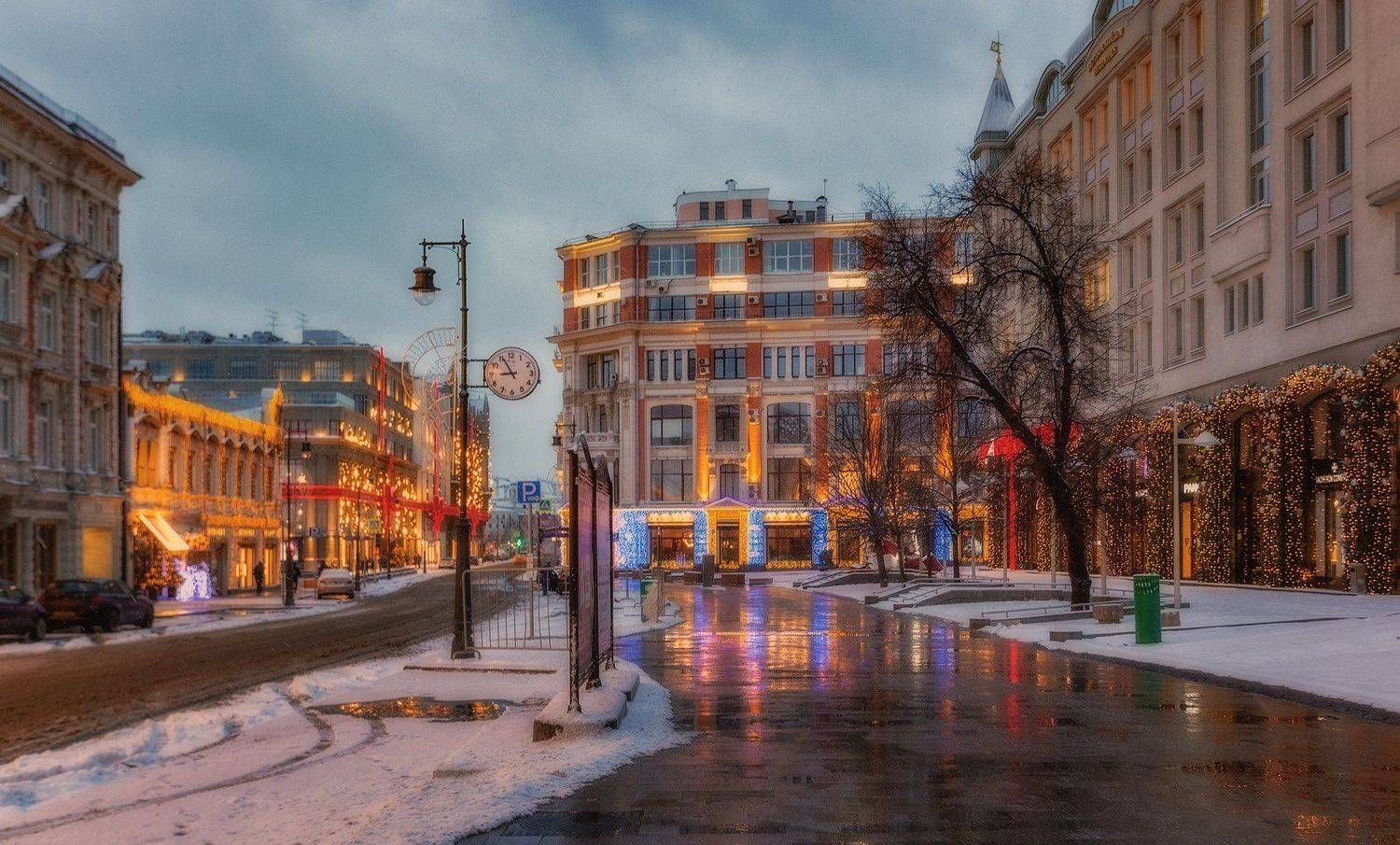 москва, новый год, улица, Владимир Липецких