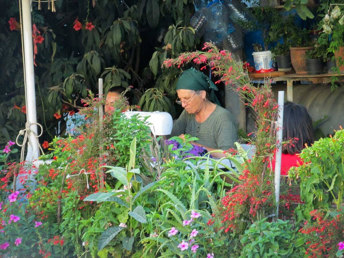 женщина, швея, турция, цветы, Сергей Козинцев