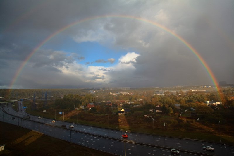 Радуга во Внуково фото превью