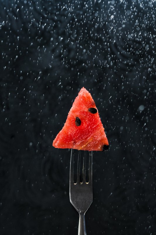 Арбуз, лето, еда, ягода, фудфото watermelon triangle фото превью