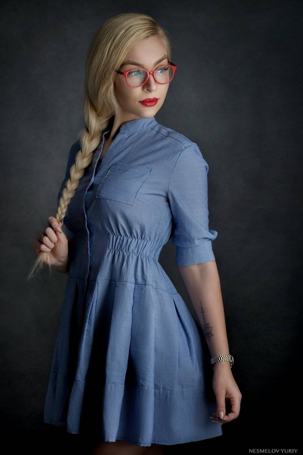 girl, portrait, art, девушка, портрет, Несмелов Юрий