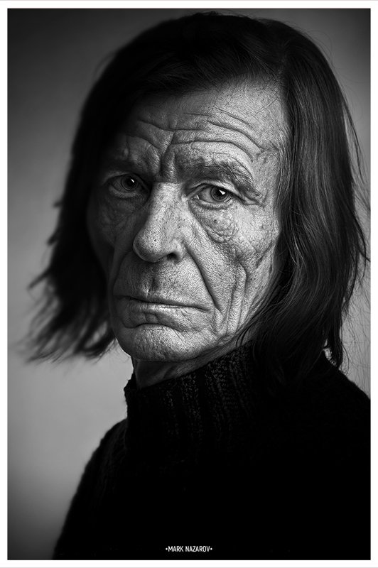 портрет, портретист, художник, черное-белое, ч-б, черно-белая фотография, марк назаров, актеры, театр, кино, звезды, фотосессии, фотопроекты, portrait, painter, artist, black and white, bw, photography, mark nazarov, actors, theater, cinema, stars photo,  Портрет Вальрана фото превью