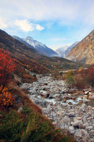 Черекское ущелье..