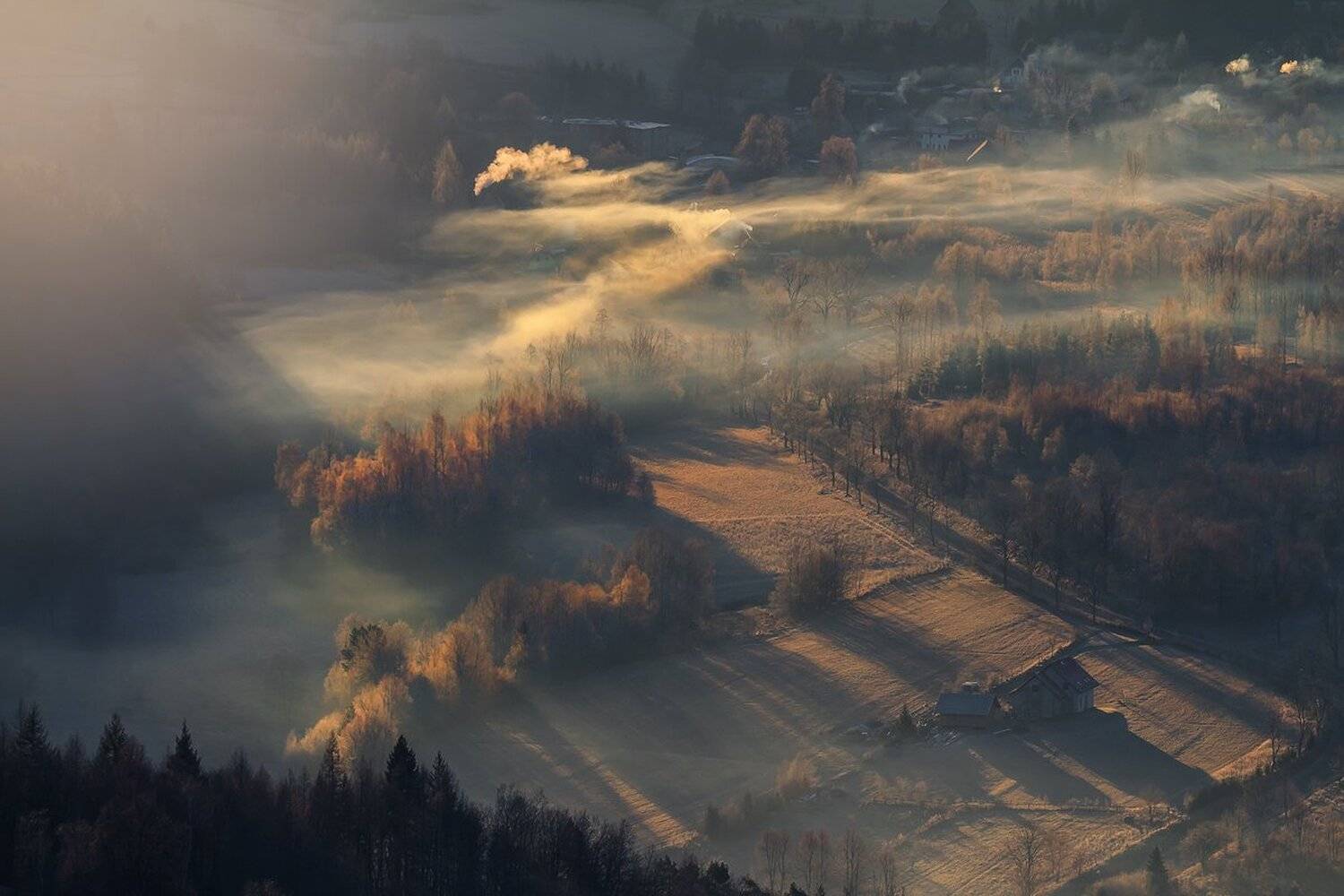 landscape,canon,mist,light,autumn, Iza i Darek Mitręga