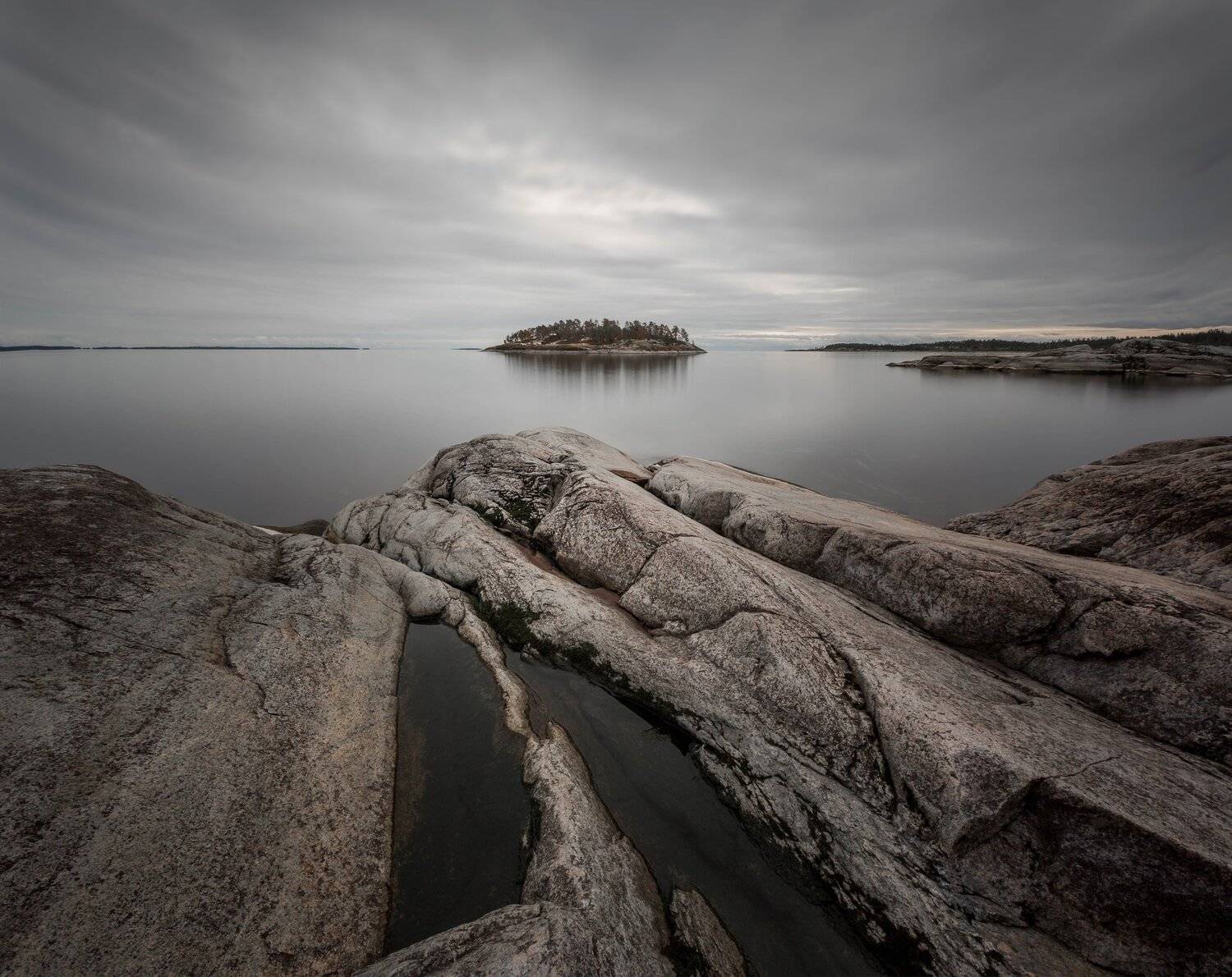 ладога, белая ночь, шхеры, рассвет ,карелия, Павел Ващенков