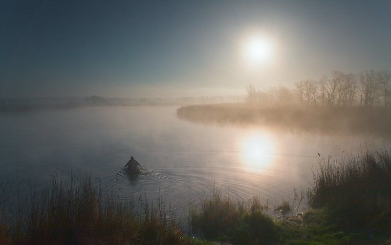 Эх, на зорьку опоздали... фото превью