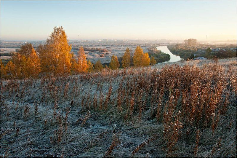 Позднее утро осени фото превью