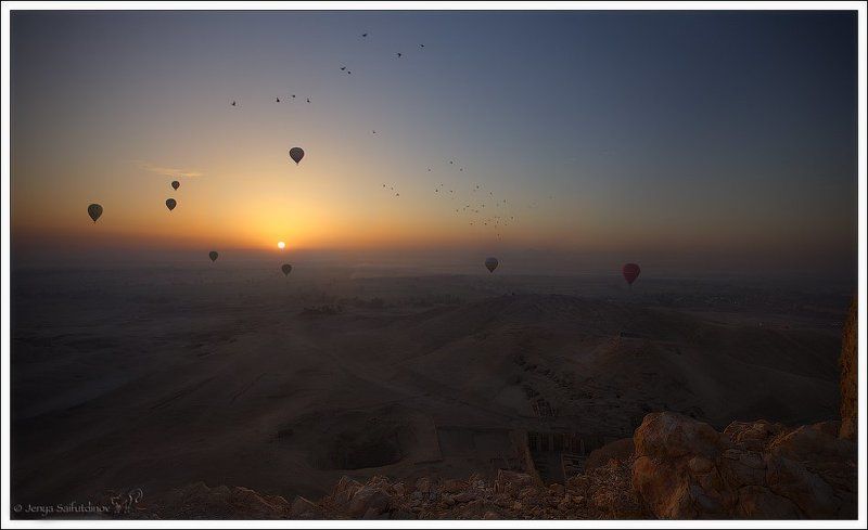 Мечты и явь сплелись (Встречая рассвет) фото превью