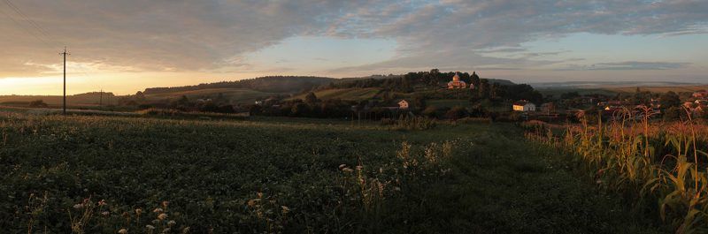 украина, прикарпатье, рассвет *** фото превью